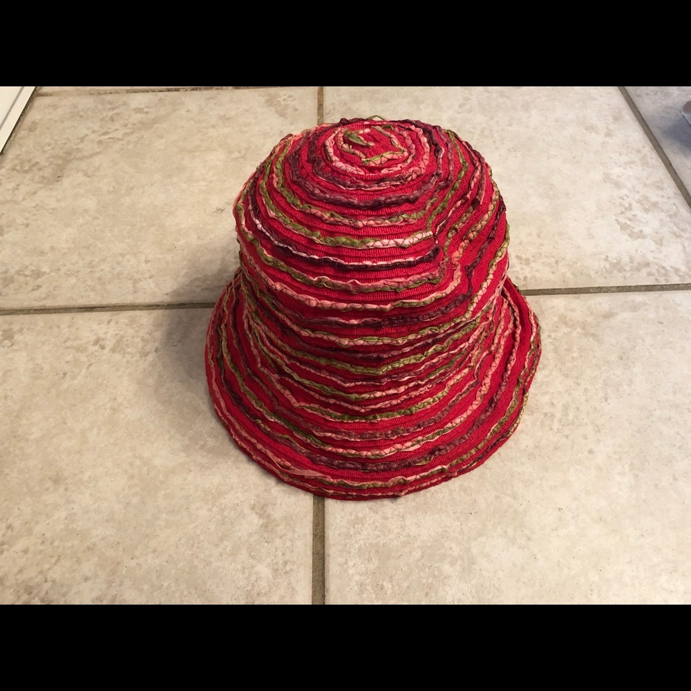 SOLD. Aqua Cute Multicolored Hat